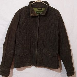 Eddie Bauer Quilted Barn Coat Womens Size Large